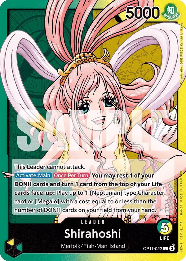 Shirahoshi OP11-022 – A Fist of Divine Speed | One Piece TCG