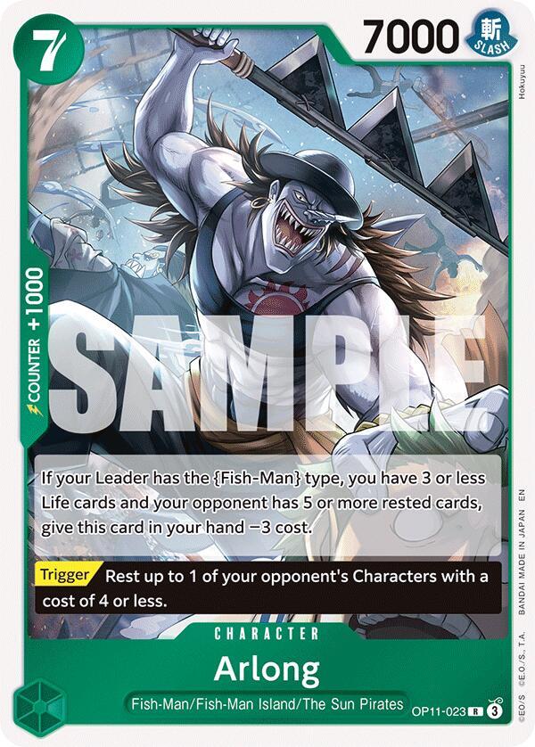 Arlong OP11-023 – A Fist of Divine Speed | One Piece TCG