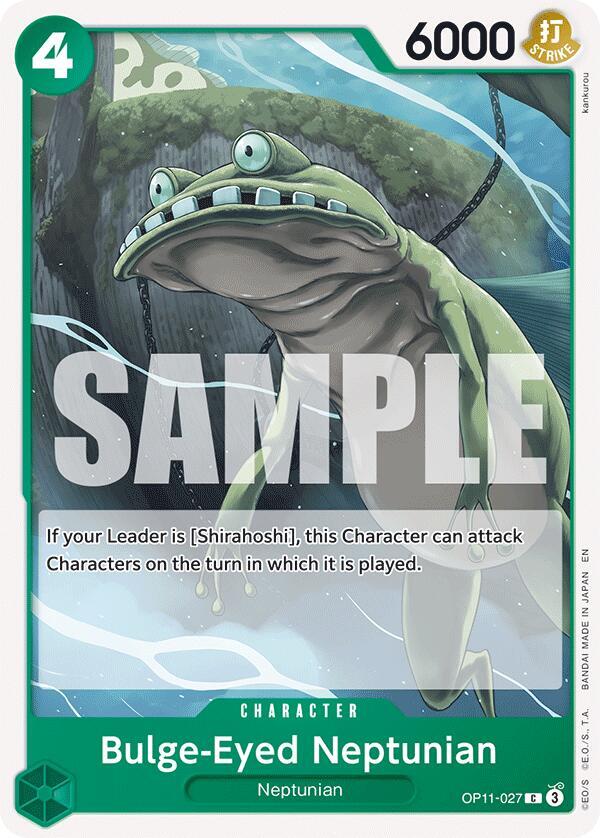 Bulge-Eyed Neptunian OP11-027 – A Fist of Divine Speed | One Piece TCG