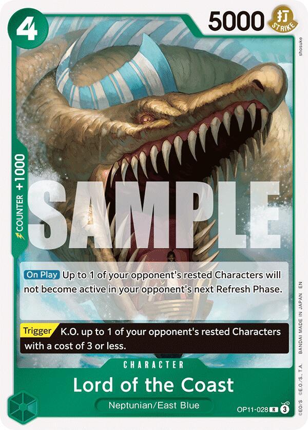Lord of the Coast OP11-028 – A Fist of Divine Speed | One Piece TCG
