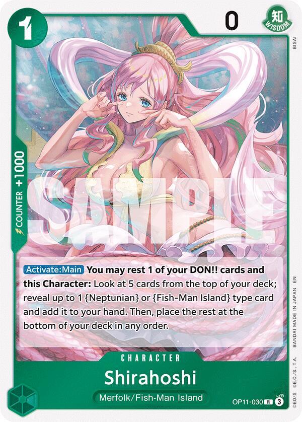 Shirahoshi OP11-030 – A Fist of Divine Speed | One Piece TCG