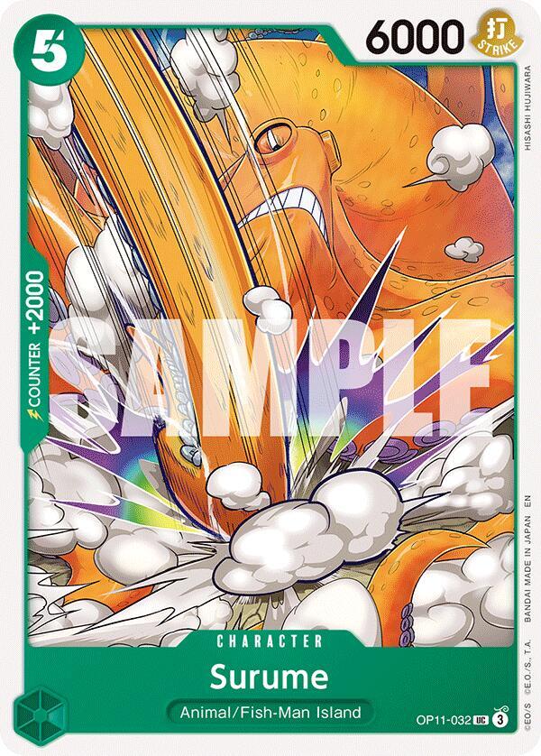 Surume OP11-032 – A Fist of Divine Speed | One Piece TCG