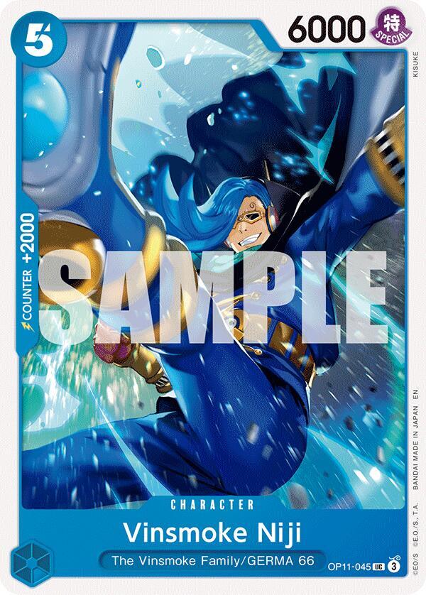 Vinsmoke Niji OP11-045 – A Fist of Divine Speed | One Piece TCG