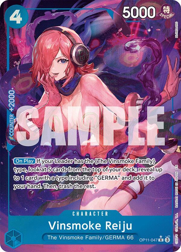 Vinsmoke Reiju Alternate Art OP11-047 – A Fist of Divine Speed | One Piece TCG