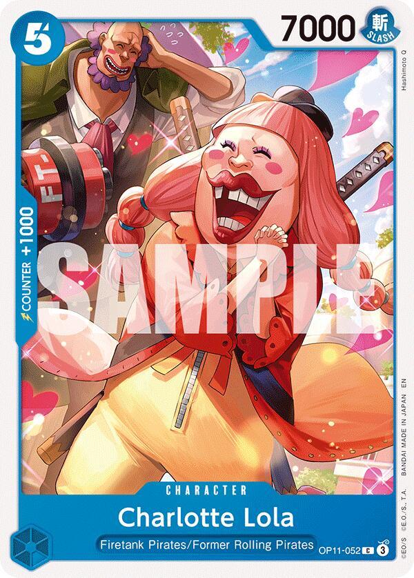 Charlotte Lola OP11-052 – A Fist of Divine Speed | One Piece TCG