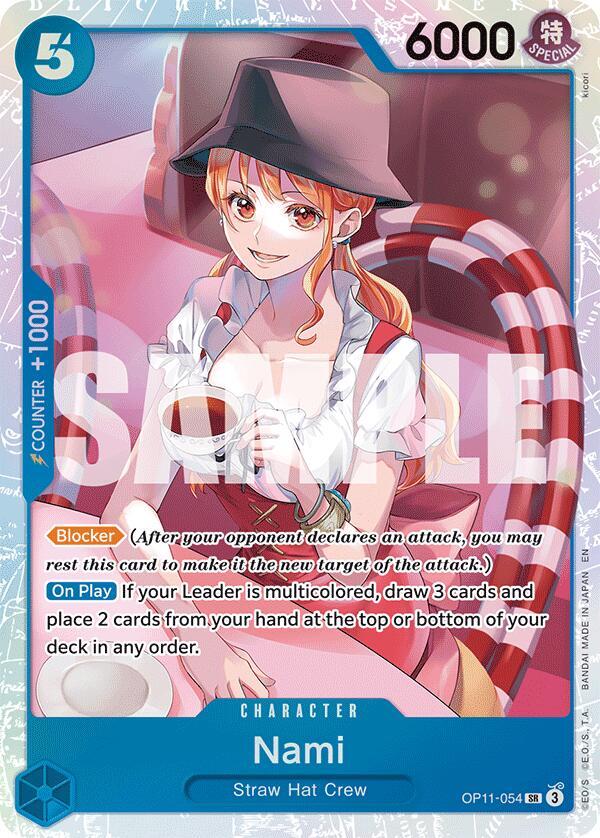 Nami OP11-054 – A Fist of Divine Speed | One Piece TCG