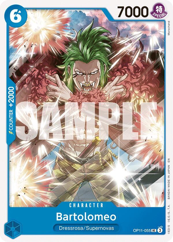 Bartolomeo OP11-055 – A Fist of Divine Speed | One Piece TCG