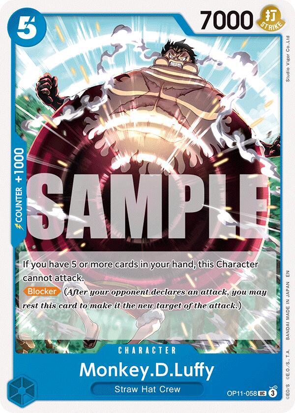 Monkey.D.Luffy OP11-058 – A Fist of Divine Speed | One Piece TCG