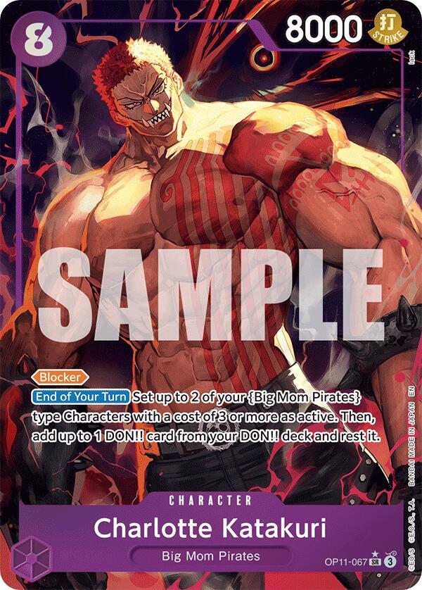 Charlotte Katakuri Alternate Art OP11-067 – A Fist of Divine Speed | One Piece TCG