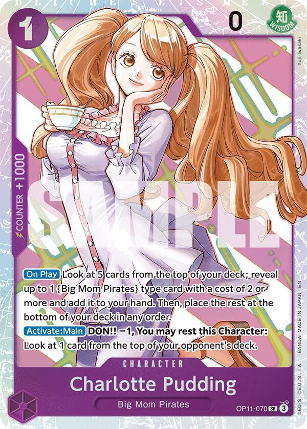 Charlotte Pudding OP11-070 – A Fist of Divine Speed | One Piece TCG