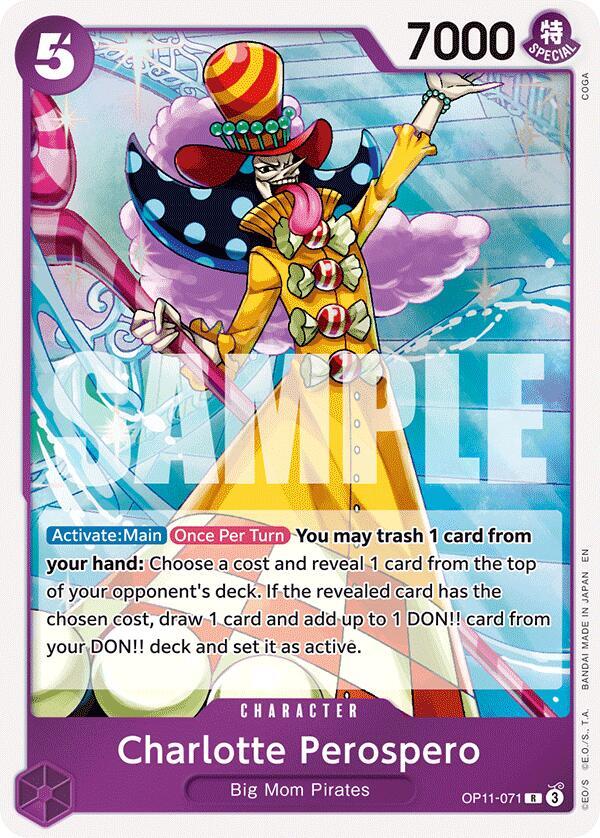 Charlotte Perospero OP11-071 – A Fist of Divine Speed | One Piece TCG