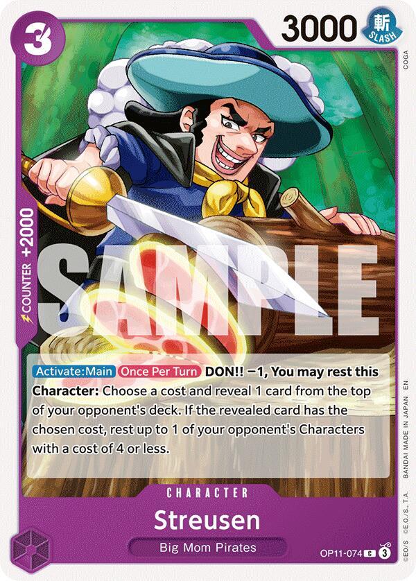 Streusen OP11-074 – A Fist of Divine Speed | One Piece TCG