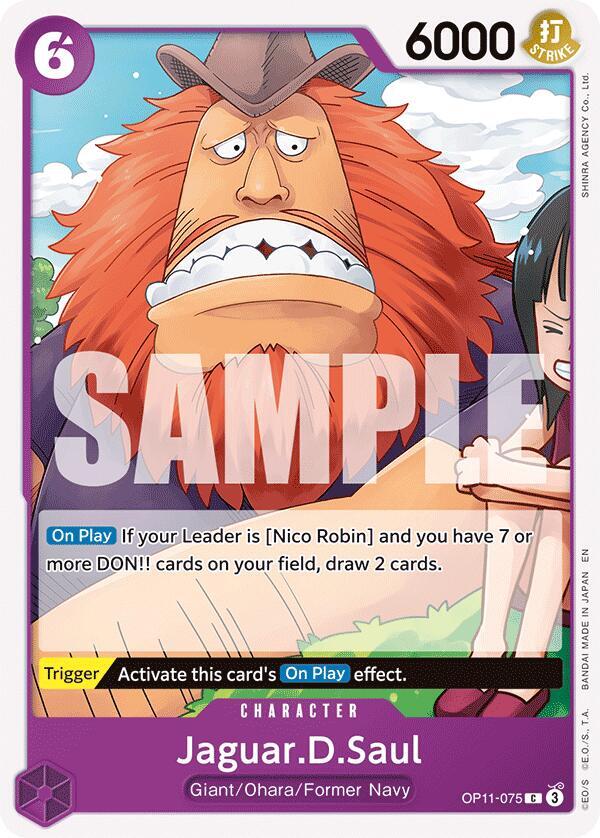 Jaguar.D.Saul OP11-075 – A Fist of Divine Speed | One Piece TCG