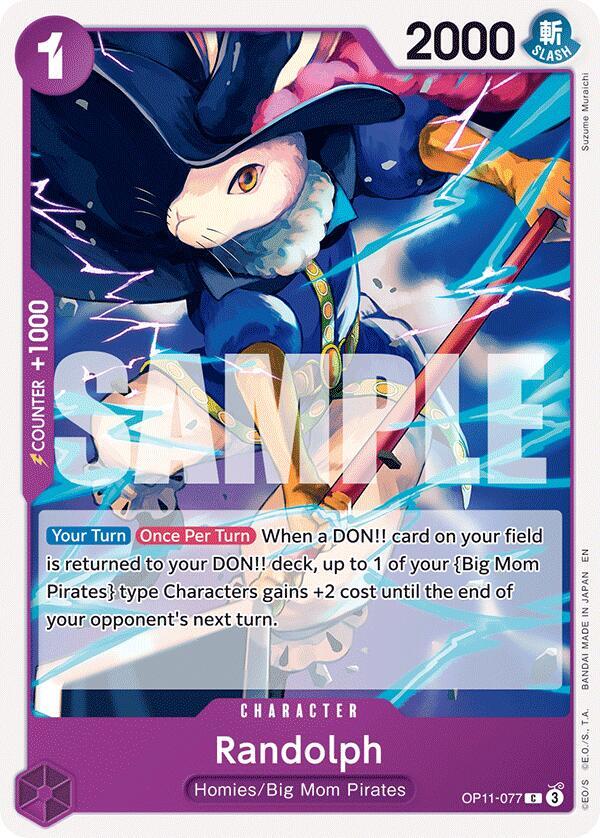 Randolph OP11-077 – A Fist of Divine Speed | One Piece TCG