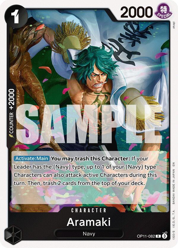 Aramaki OP11-082 – A Fist of Divine Speed | One Piece TCG