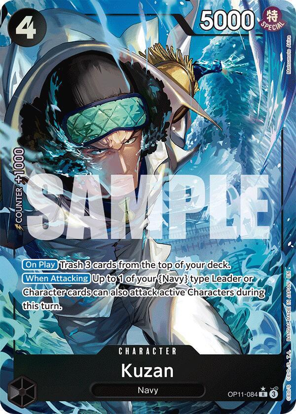 Kuzan Alternate Art OP11-084 – A Fist of Divine Speed | One Piece TCG