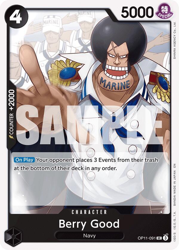 Berry Good OP11-091 – A Fist of Divine Speed | One Piece TCG