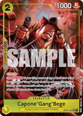 Capone"Gang"Bege Alternate Art OP11-101 – A Fist of Divine Speed | One Piece TCG