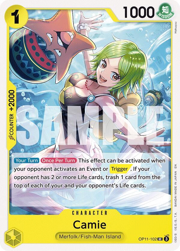 Camie OP11-102 – A Fist of Divine Speed | One Piece TCG