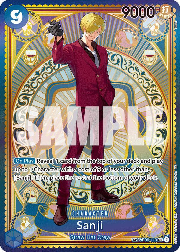Sanji SP OP06-119 – A Fist of Divine Speed | One Piece TCG