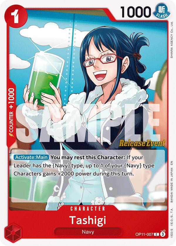 Tashigi Release Event OP11-007