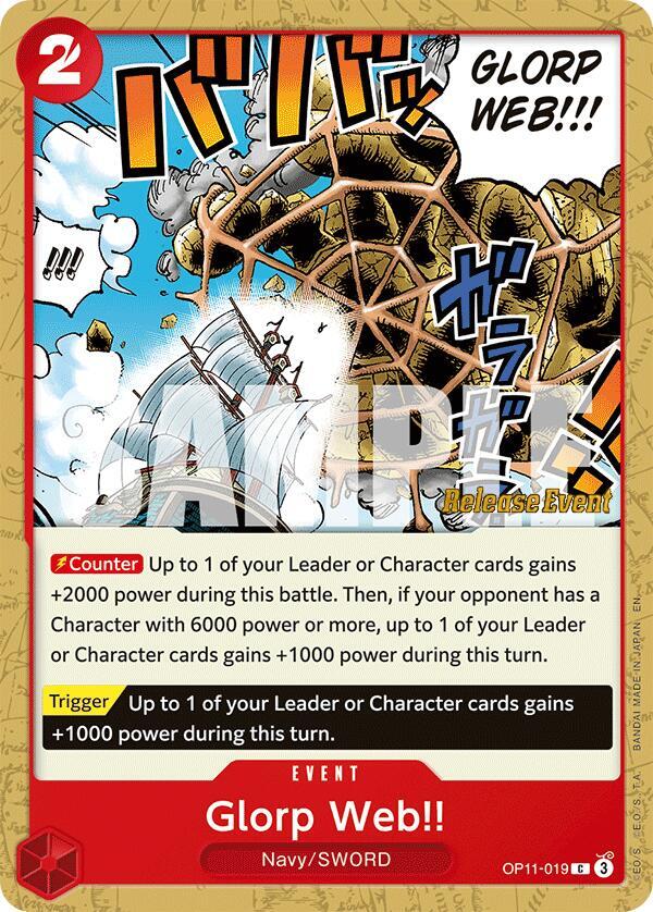 Glorp Web!! Release Event OP11-019