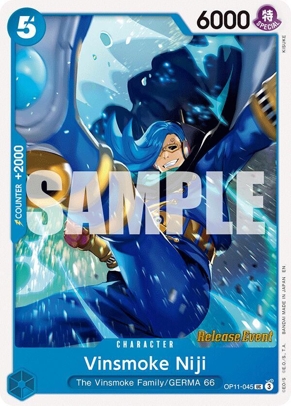 Vinsmoke Niji Release Event OP11-045