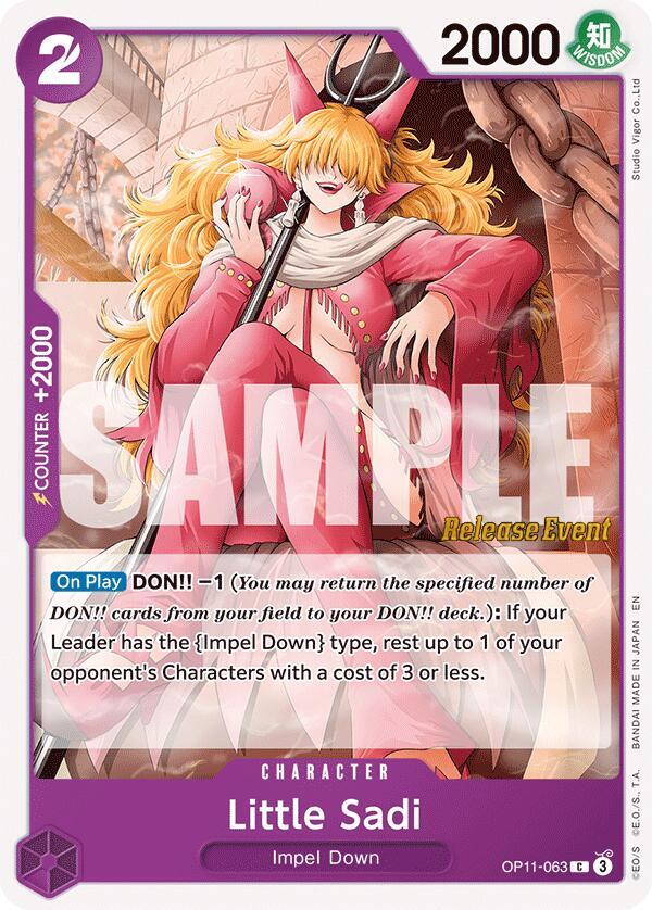 Little Sadi Release Event OP11-063