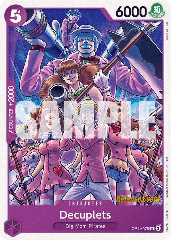 Decuplets Release Event OP11-078