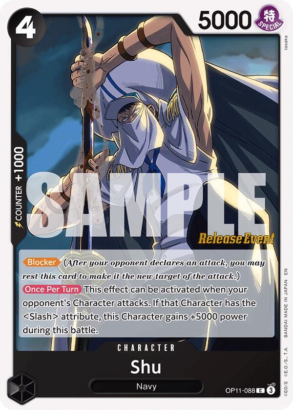 Shu Release Event OP11-088