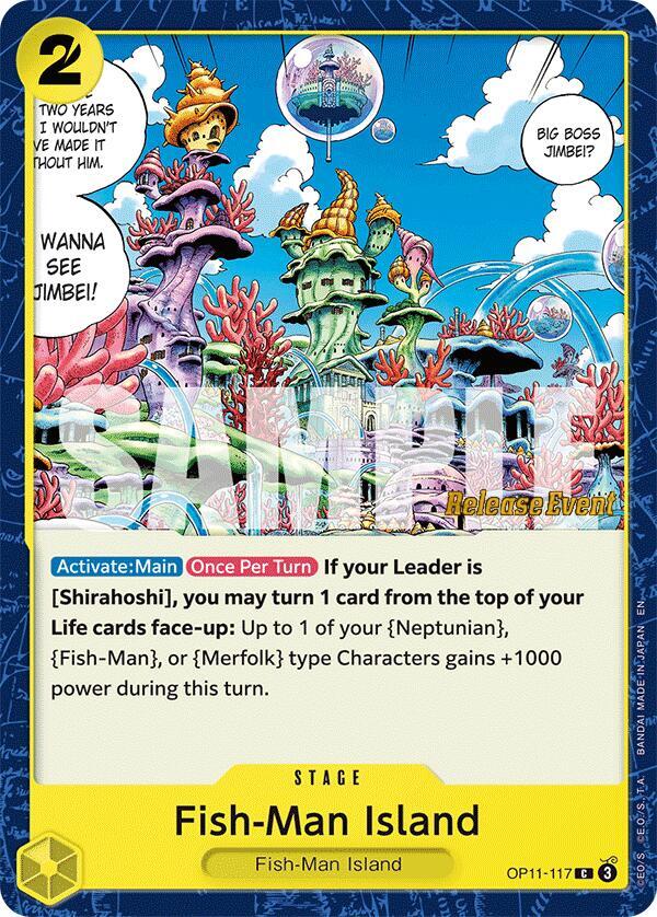 Fish-Man Island Release Event OP11-117