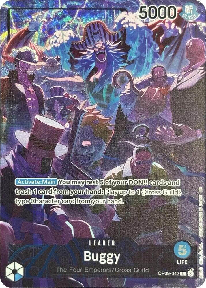 Buggy English Version 2nd Anniversary Set OP09-042 | One Piece TCG
