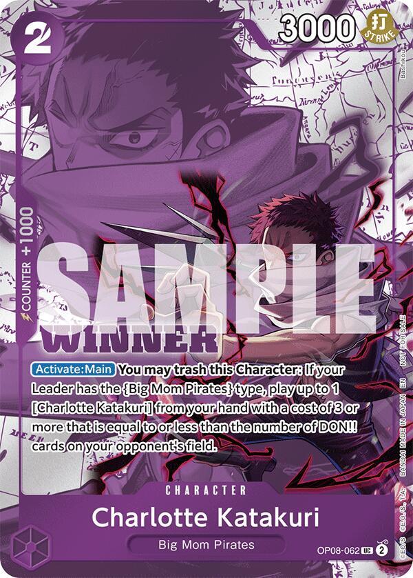 Charlotte Katakuri Winner Pack 2025 Vol. 3 OP08-062 | One Piece TCG