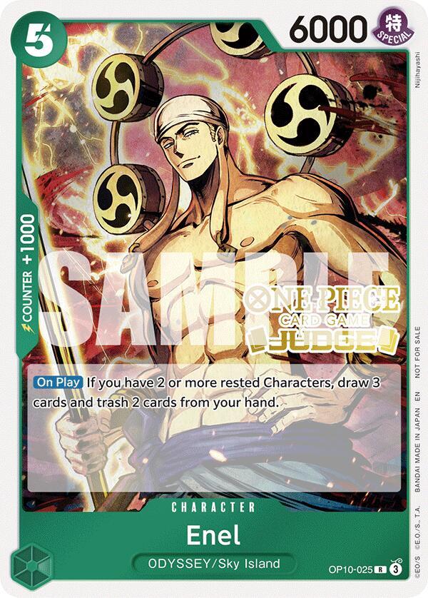 Enel Judge Pack Vol. 6 OP10-025 | One Piece TCG
