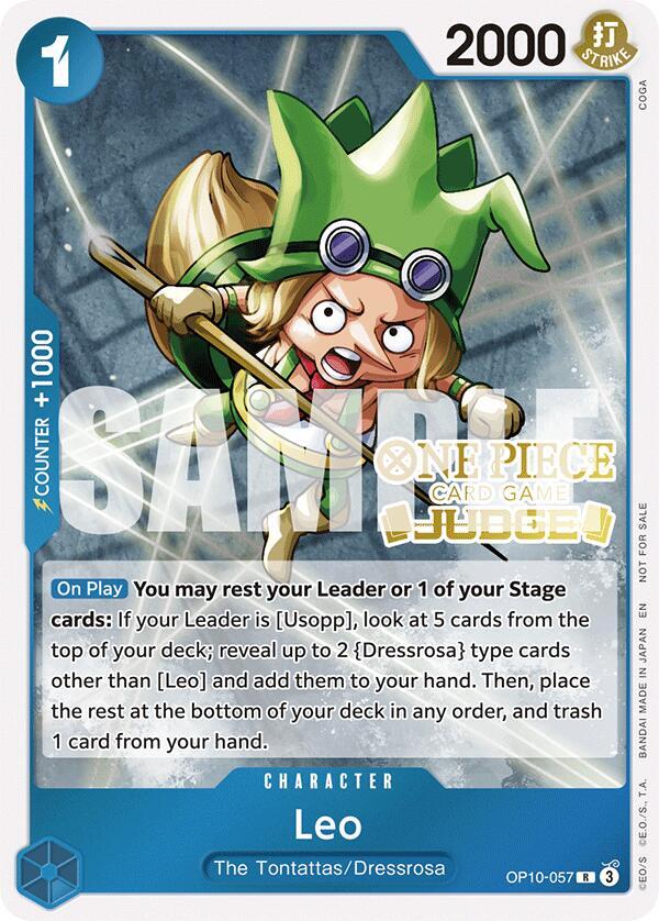 Leo Judge Pack Vol. 6 OP10-057 | One Piece TCG