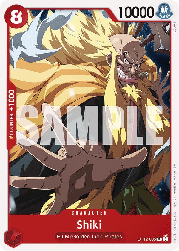 Shiki OP12-005 – Legacy of the Master | One Piece TCG