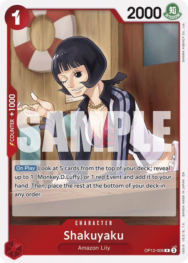 Shakuyaku OP12-006 – Legacy of the Master | One Piece TCG