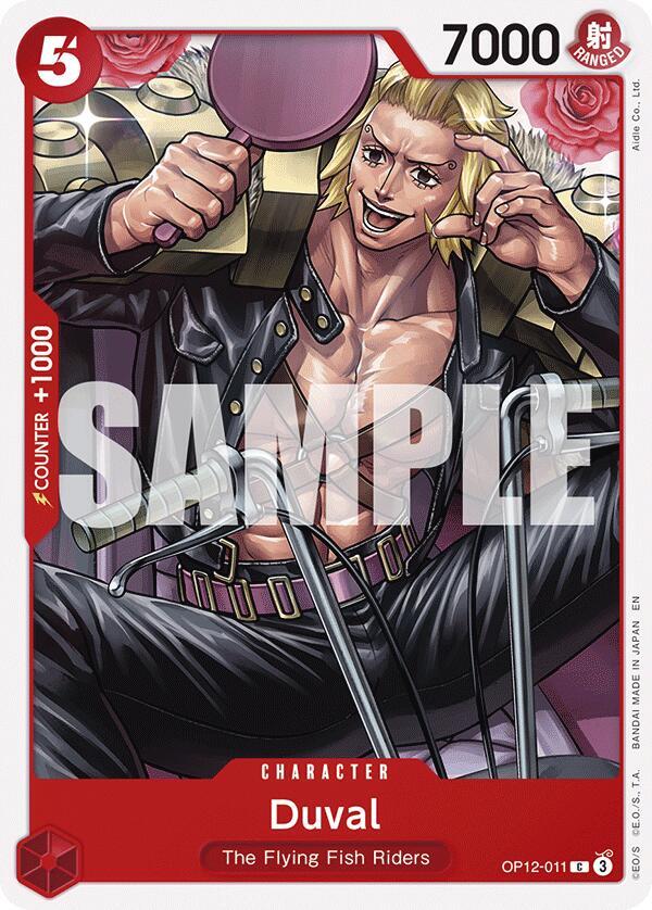 Duval OP12-011 – Legacy of the Master | One Piece TCG