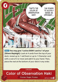 Color of Observation Haki OP12-017 – Legacy of the Master | One Piece TCG