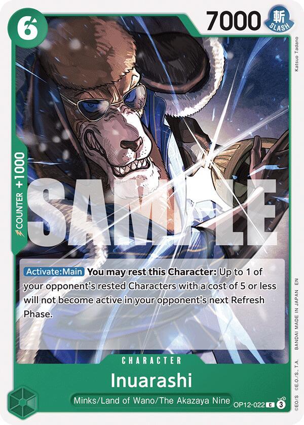 Inuarashi OP12-022 – Legacy of the Master | One Piece TCG