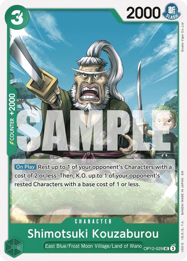 Shimotsuki Kouzaburou OP12-029 – Legacy of the Master | One Piece TCG
