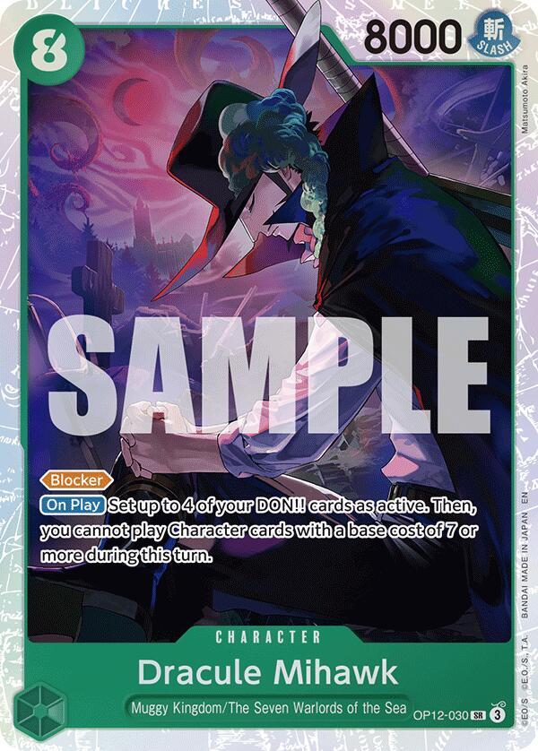 Dracule Mihawk OP12-030 – Legacy of the Master | One Piece TCG