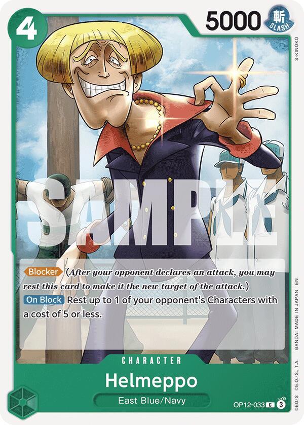 Helmeppo OP12-033 – Legacy of the Master | One Piece TCG