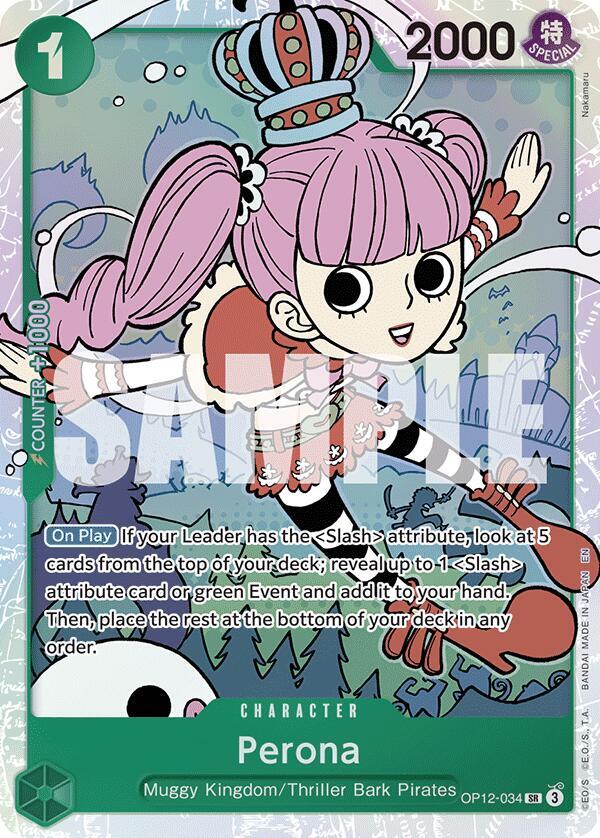Perona OP12-034 – Legacy of the Master | One Piece TCG