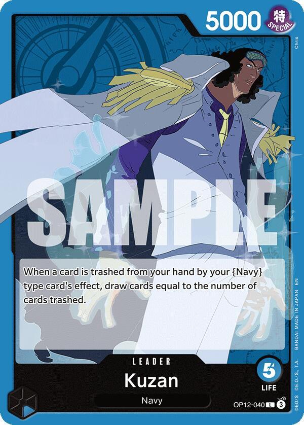 Kuzan OP12-040 – Legacy of the Master | One Piece TCG