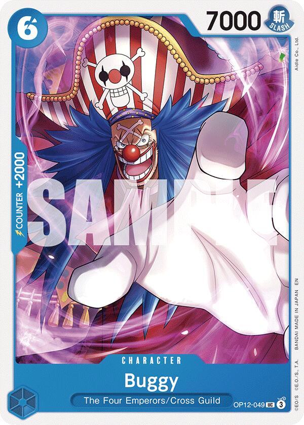 Buggy OP12-049 – Legacy of the Master | One Piece TCG