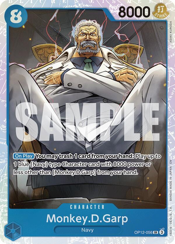 Monkey.D.Garp OP12-056 – Legacy of the Master | One Piece TCG