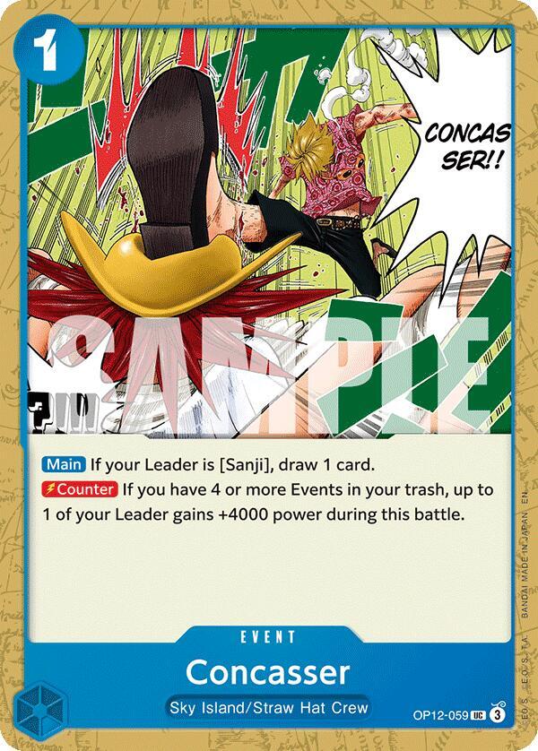 Concasser OP12-059 – Legacy of the Master | One Piece TCG