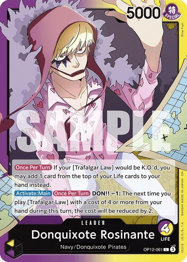 Donquixote Rosinante OP12-061 – Legacy of the Master | One Piece TCG