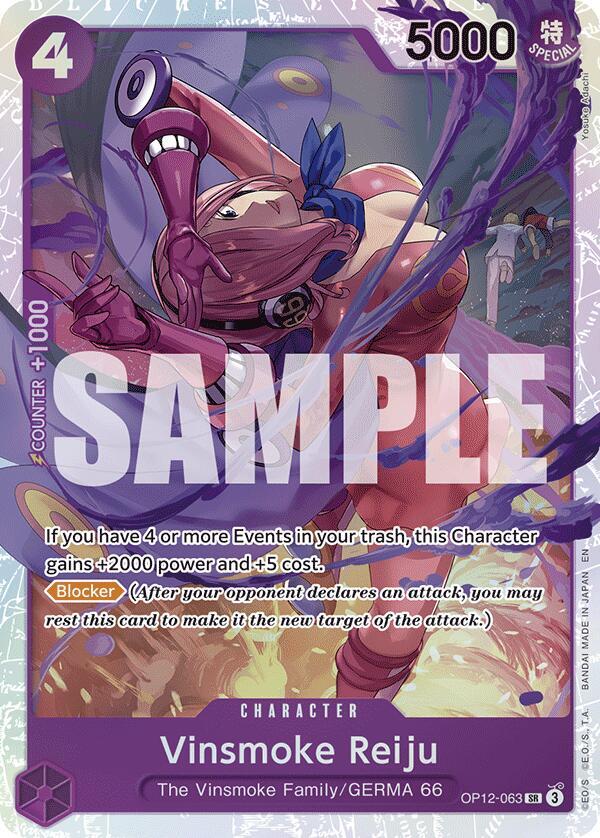 Vinsmoke Reiju OP12-063 – Legacy of the Master | One Piece TCG